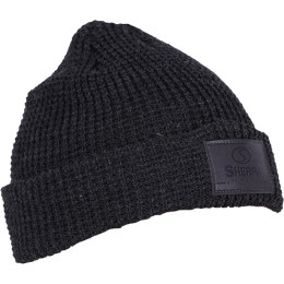 Damenmütze Sherpa Marlow schwarz/grau antracit mel