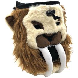 Kreidebeutel YY VERTICAL Chalk Bag Animal grau Sand-Tooth Tiger