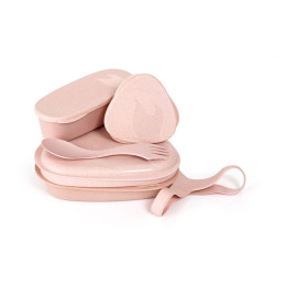 Geschirrset Light My Fire LunchKit rosa Dustypink