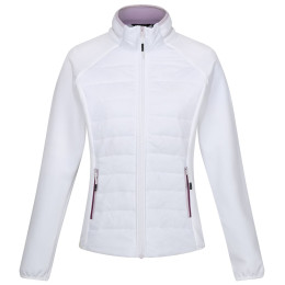 Damenjacke Regatta Wmn Clumber V Hyb weiß White(Lilac Frost)