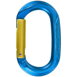 Karabiner Skylotec Ovx S blau/gelb Blue/Yellow