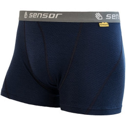 Herrenshorts Sensor Merino DF blau DeepBlue