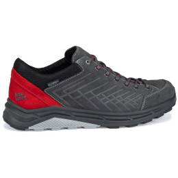 Trekkingschuhe Hanwag Coastrock Low ES grau/rot asphalt/red
