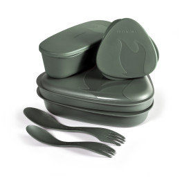 Geschirrset Light My Fire LunchKit 2.0 grün sagegreen