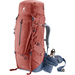Wanderrucksack Deuter Aircontact X 60+15 SL rot/blau redwood-ink