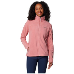 Damen-Sweatshirt Columbia Fast Trek™ II Jacket rosa/grau Pink Agave