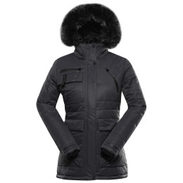 Damenjacke Alpine Pro Werda schwarz Dk.True Gray