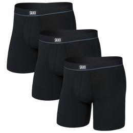 Herren-Boxershorts Saxx Essential Cotton Boxer Brief Fly 3Pk