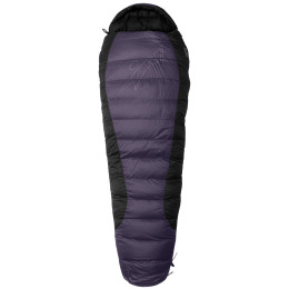 Daunenschlafsack Warmpeace Viking 900 210 cm wide grau iron/grey/black