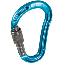 Karabiner Mammut Bionic HMS Screw Gate blau aqua
