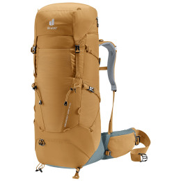 Wanderrucksack Deuter Aircontact Core 40+10 2023 gelb almond-teal