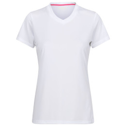 Damen-T-Shirt Regatta Wmn Fingal V-Neck weiß White