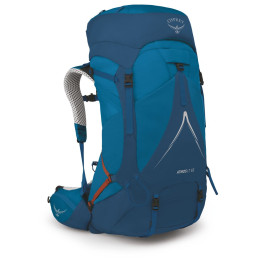 Wanderrucksack Osprey Atmos Ag Lt 65 blau night shift/scoria blue