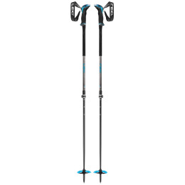 Skialp-Stöcke Leki Guide Lite 2 schwarz/blau silvergray-petrol-black