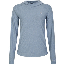 Damen-T-Shirt Dare 2b Sprint Cty Hoodie blau/dunkelgrau RainwashMarl