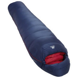 Daunenschlafsack Mountain Equipment Helium 600 W's Long blau Medieval Blue
