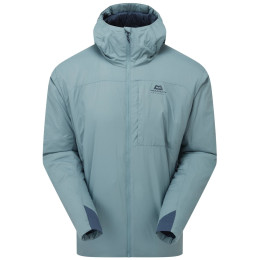 Herren-Winterjacke Mountain Equipment Intra Light Hooded Jacket Men's hellblau Goblin Blue