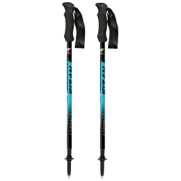 Trekkingstöcke Fizan Compact blau/schwarz Ocean Blue