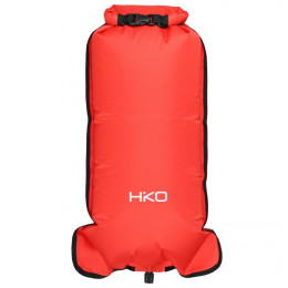 Aufblasbarer Bootsbeutel Hiko Schlauchboottasche 10 L TPU rot