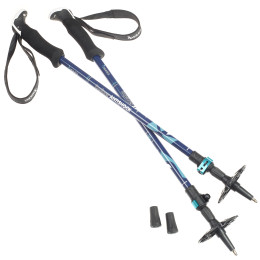 Trekkingstöcke Warg Explorer Antishock blau/schwarz blue