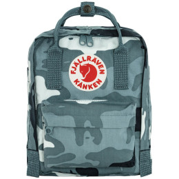 Urban-Rucksack Fjällräven Kånken Graphics Mini blau Nimbus Blue-Hidden Animals