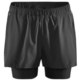 Herrenshorts Craft Adv Essence 2V1 schwarz Black