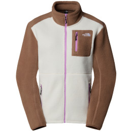 Damenjacke The North Face W Yumiori Full Zip braun White Dune-Latte-Vibran