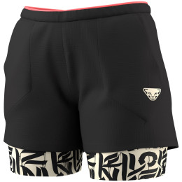 Damenshorts Dynafit Trail 2In1 Short W schwarz black out OVERCAST/7960
