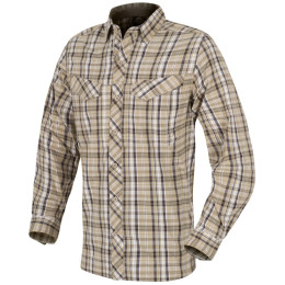 Herrenhemd Helikon-Tex Defender Mk2 City Shirt® braun Cider Plaid