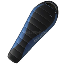 Daunenschlafsack Husky Drape -20°C (2017) schwarz/blau