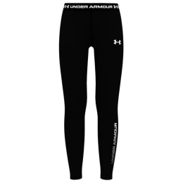 Kinder-Leggings Under Armour UA Heatgear Branded Legging Black