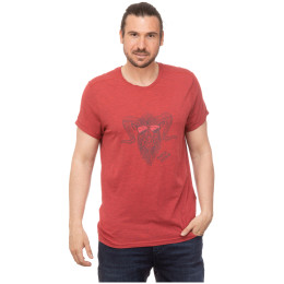 Herren-T-Shirt Chillaz Arco Rock Hero rot RedMelange