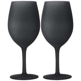 Weingläser Brunner Wineglass Blacksatin - 2ks schwarz
