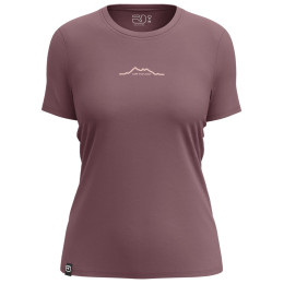 Damen-T-Shirt Ortovox 150 Cool Mountain T-Shirt dunkelrosa/rosa Chestnut
