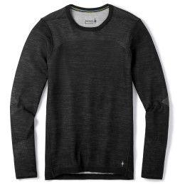 Herren-Funktionsshirt Smartwool M Intraknit Thermal Merino Bl Crew schwarz/weiß black-white