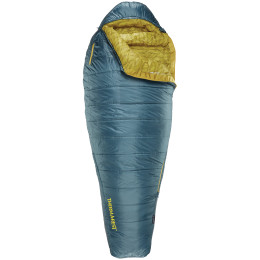 Schlafsack Therm-a-Rest Saros -6°C Regular blau/gelb Stargazer