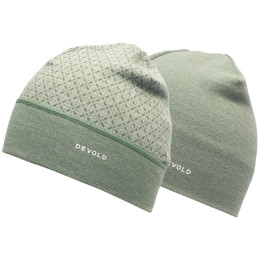 Mütze Devold Kvitegga Beanie weiß Raw White