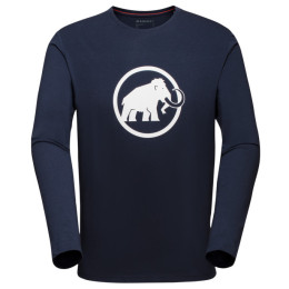 Herren-T-Shirt Mammut Classic Longsleeve Men blau marine