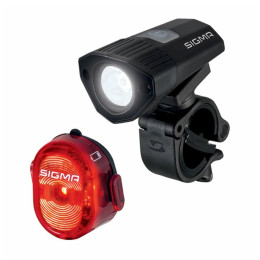 Vorder- / Rücklicht Sigma Buster 100 + Nugget II. Flash schwarz