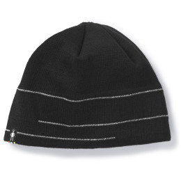 Mütze Smartwool M Reflective LID schwarz/weiß black