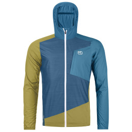 Herrenjacke Ortovox Windbreaker Jacket M blau Petrol Blue