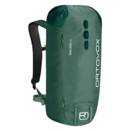 Kletterrucksack Ortovox Trad Zero 24 dunkelgrün Arctic Grey