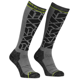 Herren Kniestrümpfe Ortovox Ski Tour Comp Long Socks M schwarz Black Raven