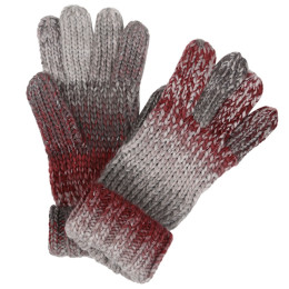 Handschuhe Regatta Frosty Glove VI grau/rot Cabernet