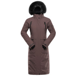 Damen-Wintermantel Alpine Pro Wussa 2 braun Brown