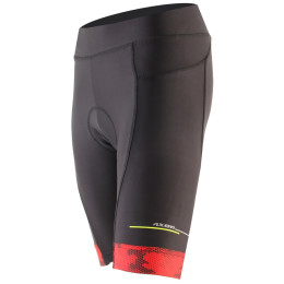 Damen-Radhose Axon Aktiv D schwarz/rot