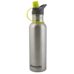 Flasche Pinguin Edelstahl Trinkflasche Bottle S 0.8L silber Steel
