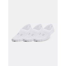 Damensocken Under Armour Breathe Lite Ultra Low 3p weiß White / White / Mod Gray