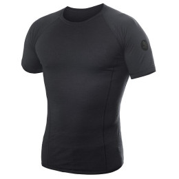 Herren-Funktionsshirt Sensor Merino Air kr. rukáv schwarz Black