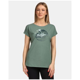 Damen-T-Shirt Kilpi Nellim-W dunkelgrün KHK